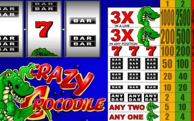 Get Crazy With The Crazy Crocodile And Win Bonuses